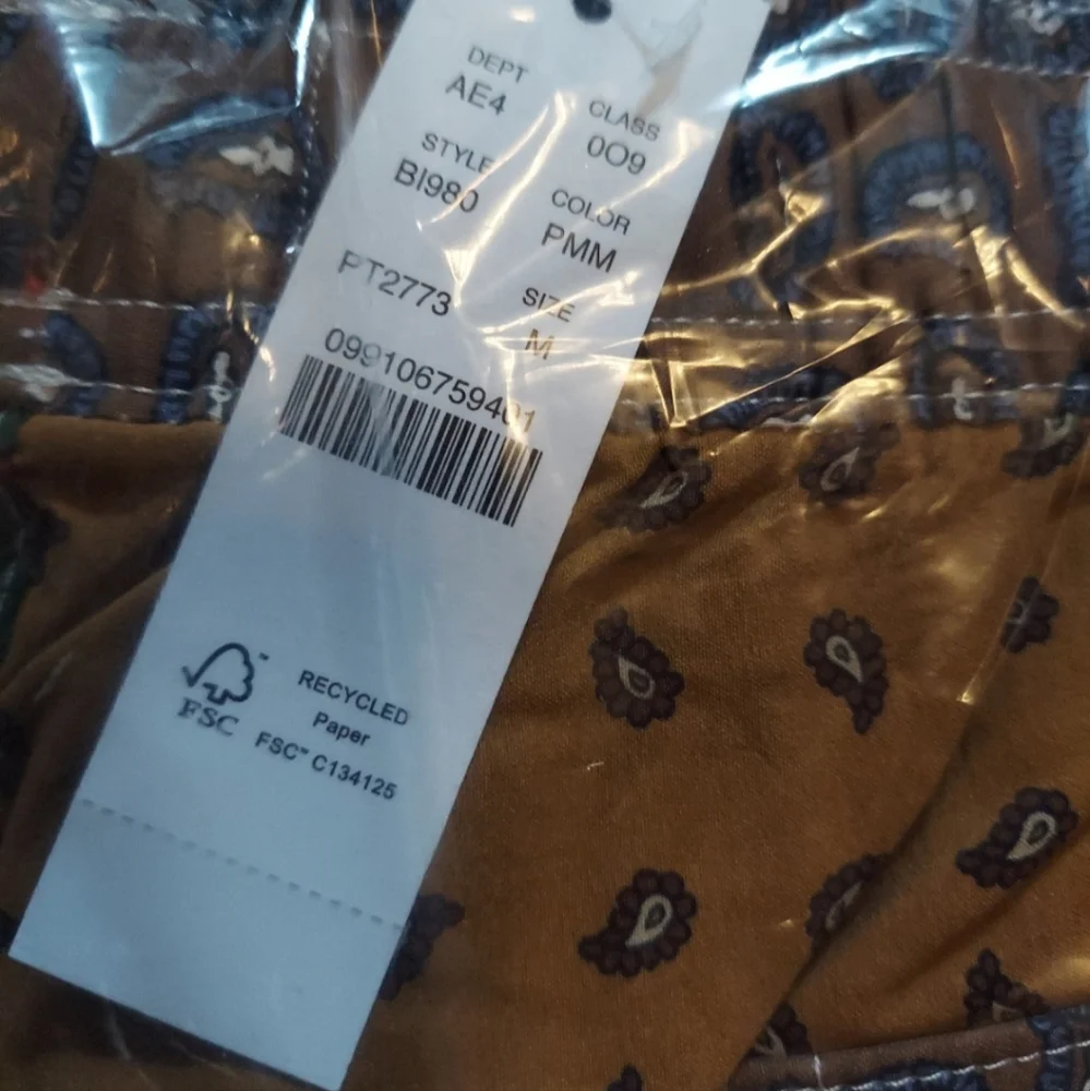 J.CREW Paisley 6 inch Swim Trunks Men's Small/Med 32-34 BNWT RETIRED $80 1 LEFT